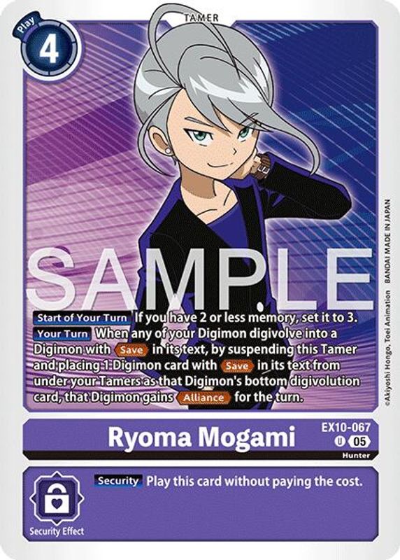 Ryoma Mogami - EX10-067 - Uncommon