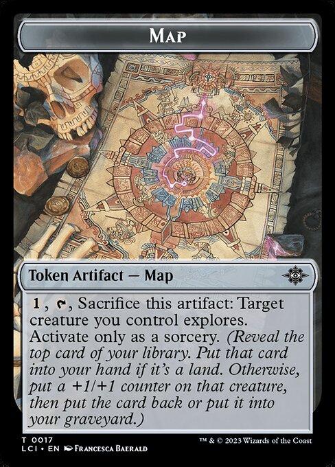 Skeleton Pirate // Map Token (TLCI)