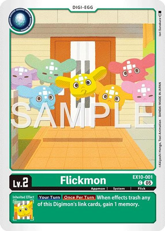 Flickmon - EX10-001 - Common