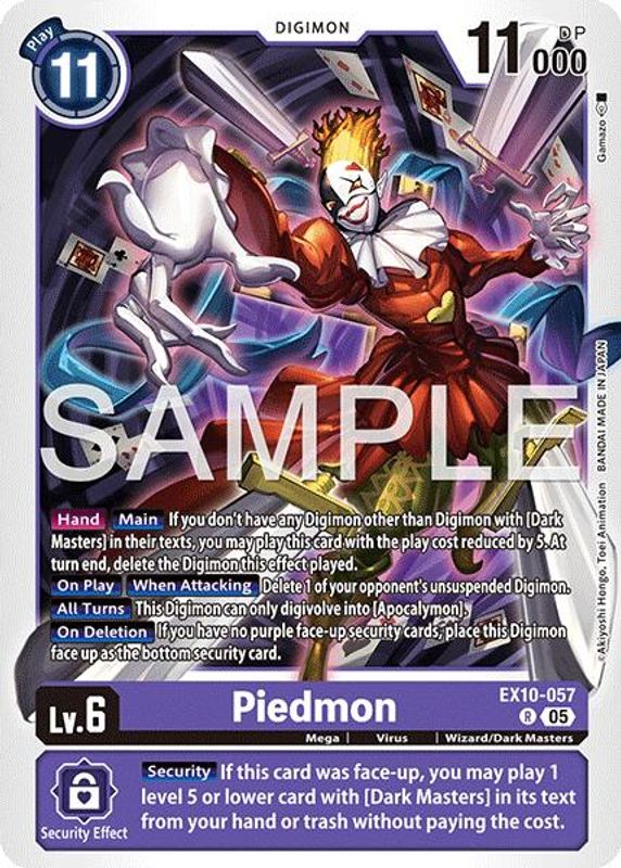 Piedmon - EX10-057 - Rare