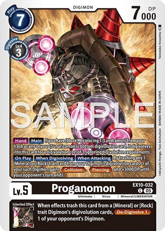 Proganomon - EX10-032 - Common