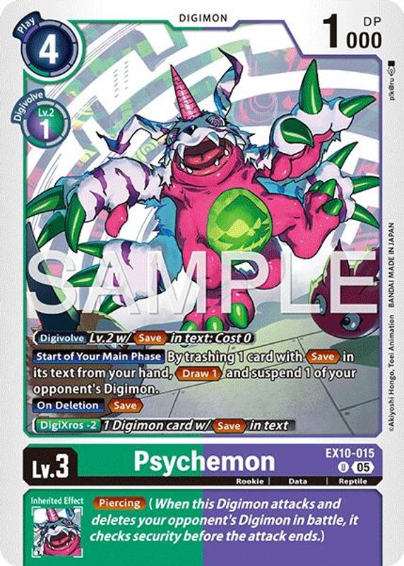 Psychemon - EX10-015 - Uncommon