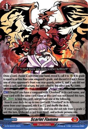 Scarlet Flamme - D-PR-904EN - Promo