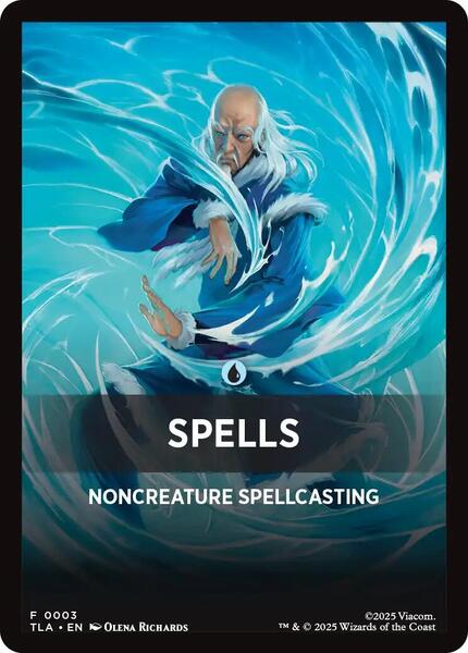 Spells Theme Card Token (JTLA)