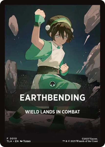 Earthbending Theme Card (010) Token (JTLA)
