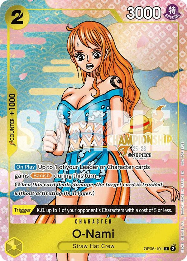 O-Nami (CS 25-26 Event Pack) - OP06-101 - Rare