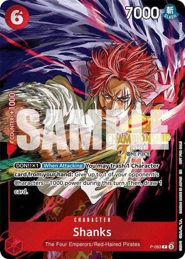 Shanks (CS 25-26 Event Pack) - P-083 - Promo