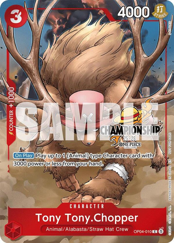 Tony Tony.Chopper (CS 25-26 Celebration Pack) - OP04-010 - Common