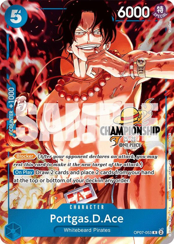 Portgas.D.Ace (CS 25-26 Celebration Pack) - OP07-053 - Rare