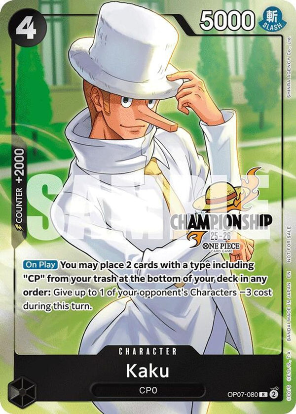 Kaku (CS 25-26 Celebration Pack) - OP07-080 - Rare