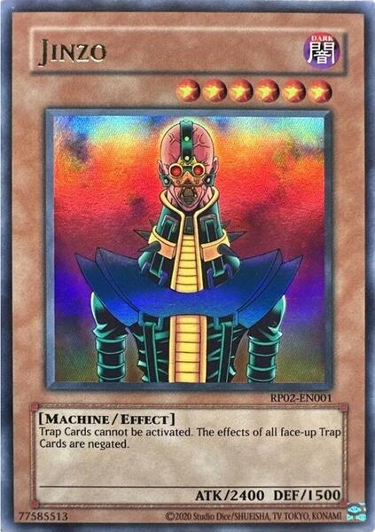 Jinzo (2020 Date Reprint) - RP02-EN001 - Ultra Rare