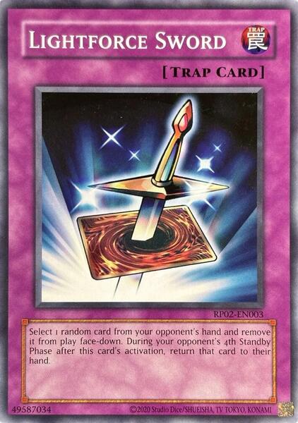 Lightforce Sword (2020 Date Reprint) - RP02-EN003 - Common