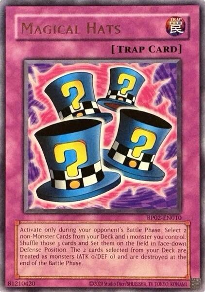 Magical Hats (2020 Date Reprint) - RP02-EN010 - Rare