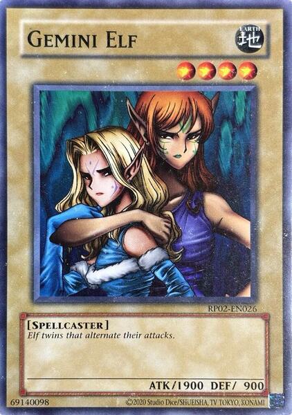 Gemini Elf (2020 Date Reprint) - RP02-EN026 - Common