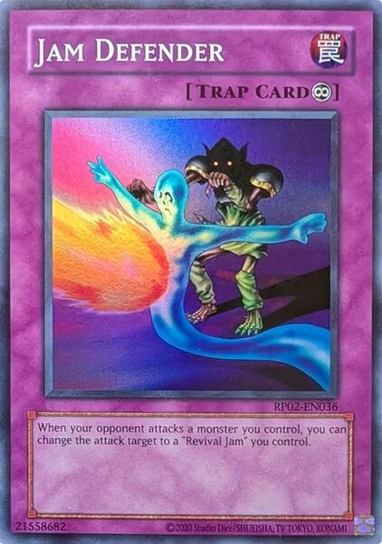 Jam Defender (2020 Date Reprint) - RP02-EN036 - Super Rare