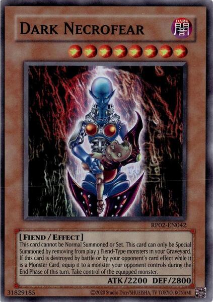 Dark Necrofear (2020 Date Reprint) - RP02-EN042 - Super Rare