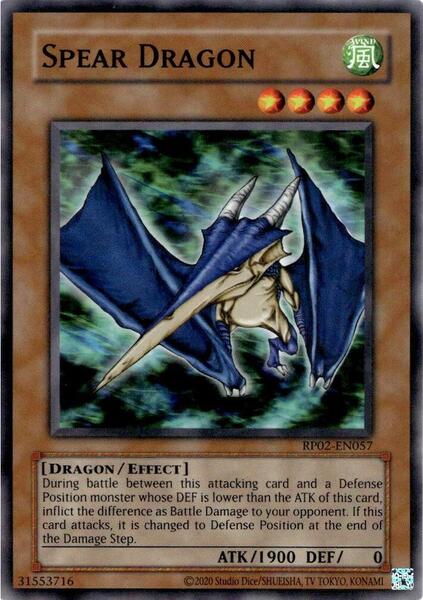 Spear Dragon (2020 Date Reprint) - RP02-EN057 - Common