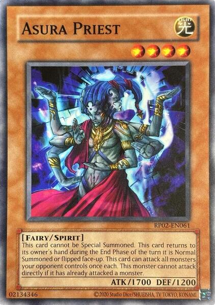 Asura Priest (2020 Date Reprint) - RP02-EN061 - Common
