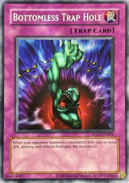 Bottomless Trap Hole (2020 Date Reprint) - RP02-EN064 - Common