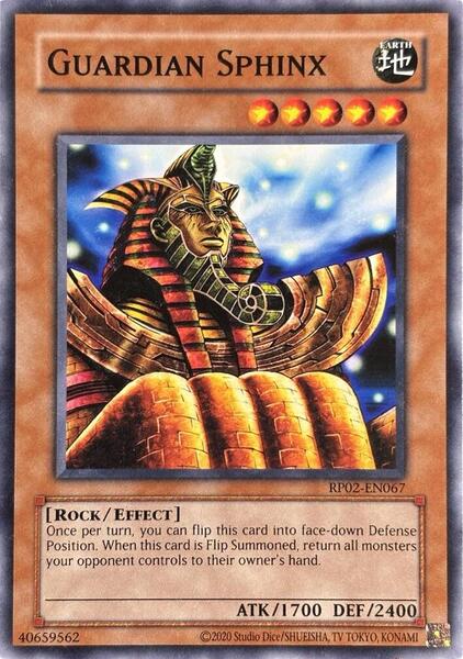 Guardian Sphinx (2020 Date Reprint) - RP02-EN067 - Common