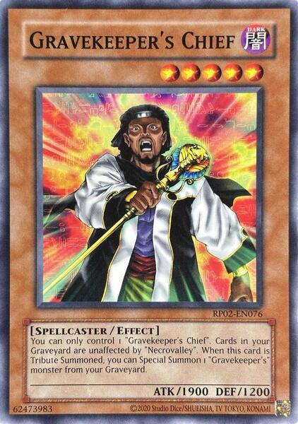 Gravekeeper's Chief (2020 Date Reprint) - RP02-EN076 - Common