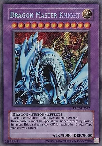 Dragon Master Knight (2020 Date Reprint) - RP02-EN097 - Secret Rare