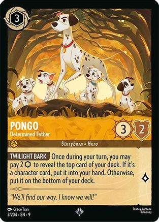 Pongo (Determined Father) (Fabled Reprint) - 2/204 - Super Rare