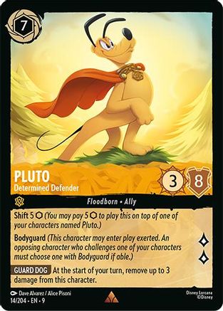 Pluto (Determined Defender) (Fabled Reprint) - 14/204 - Rare