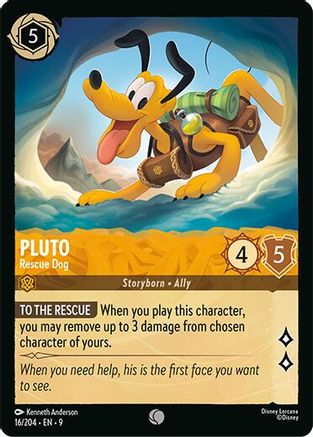 Pluto (Rescue Dog) (Fabled Reprint) - 16/204 - Common