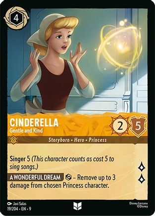 Cinderella (Gentle and Kind) (Fabled Reprint) - 19/204 - Uncommon