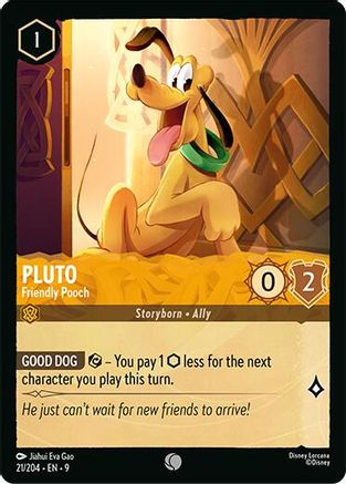 Pluto (Friendly Pooch) (Fabled Reprint) - 21/204 - Common