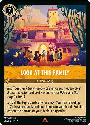 Look at This Family (Fabled Reprint) - 25/204 - Rare