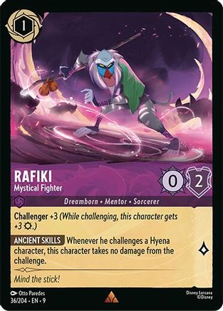 Rafiki (Mystical Fighter) (Fabled Reprint) - 36/204 - Rare