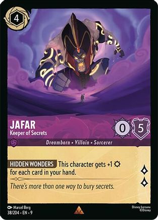 Jafar (Keeper of Secrets) (Fabled Reprint) - 38/204 - Rare