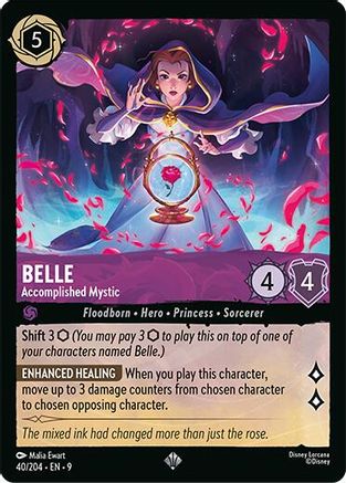 Belle (Accomplished Mystic) (Fabled Reprint) - 40/204 - Super Rare