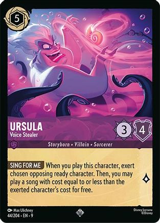 Ursula (Voice Stealer) - 44/204 - Super Rare