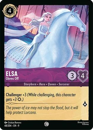 Elsa (Gloves Off) (Fabled Reprint) - 48/204 - Common