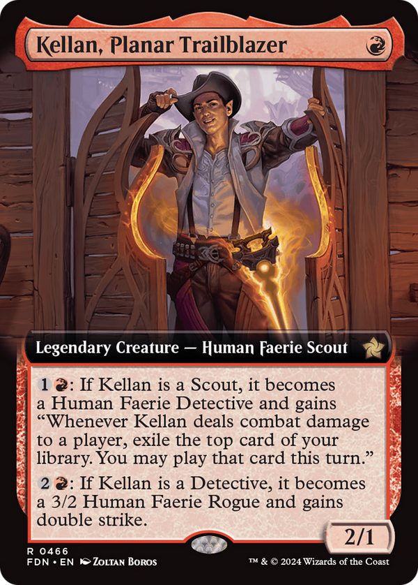 Kellan, Planar Trailblazer - Extended Art (FDN)