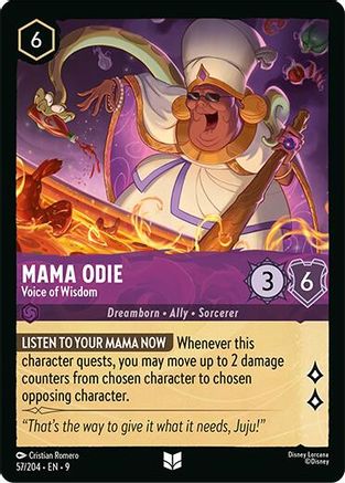 Mama Odie (Voice of Wisdom) (Fabled Reprint) - 57/204 - Uncommon