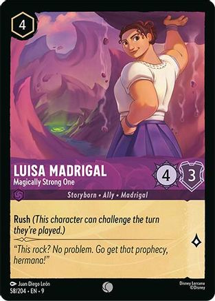 Luisa Madrigal (Magically Strong One) (Fabled Reprint) - 58/204 - Common
