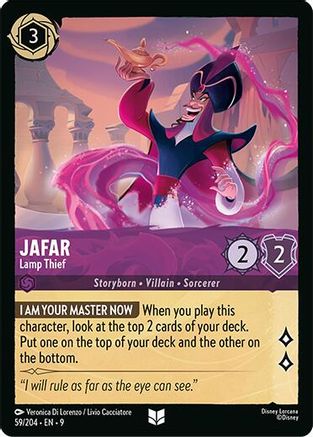 Jafar (Lamp Thief) (Fabled Reprint) - 59/204 - Uncommon