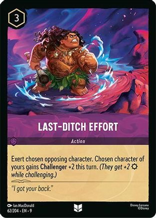 Last-Ditch Effort (Fabled Reprint) - 62/204 - Uncommon