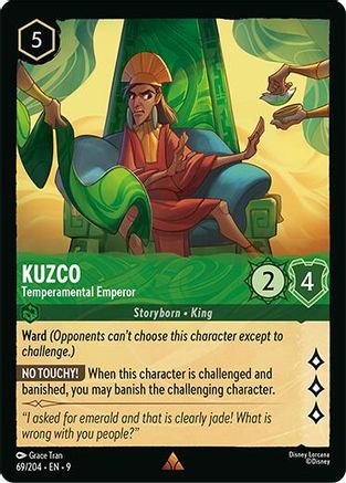 Kuzco (Temperamental Emperor) (Fabled Reprint) - 69/204 - Rare