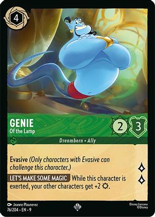 Genie (Of the Lamp) - 76/204 - Super Rare