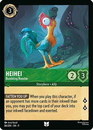 Heihei (Bumbling Rooster) (Fabled Reprint) - 86/204 - Uncommon