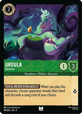 Ursula (Deceiver) (Fabled Reprint) - 90/204 - Uncommon