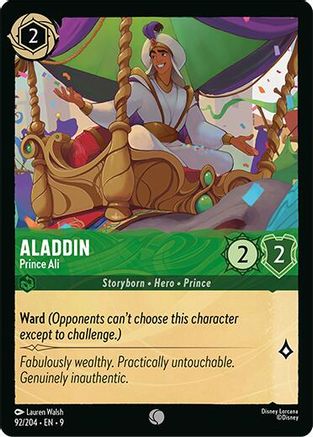 Aladdin (Prince Ali) (Fabled Reprint) - 92/204 - Common