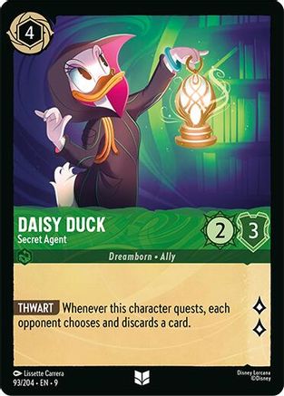 Daisy Duck (Secret Agent) (Fabled Reprint) - 93/204 - Uncommon