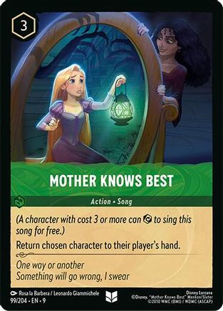 Mother Knows Best (Fabled Reprint) - 99/204 - Uncommon