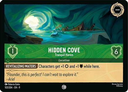 Hidden Cove (Tranquil Haven) (Fabled Reprint) - 102/204 - Common